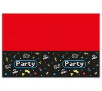 Procos - Nappe en Plastique Videogame Gaming Party (180 x 120 cm), Multicolore, 93773