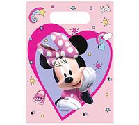 Procos- Party Loot Bags Disney Minnie Junior Sacs Cadeau Bonbons, 6 pièces, 35077