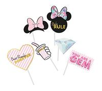 Procos- Photo Props Minnie Party Gem, multicolore, 5PR88986
