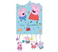Procos - Pinata Pignatta en Papier Peppa Pig, Blanc, PR94114