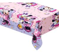 Procos plastique Junior (180 x 120 cm) Folat 93833P Disney 120x180cm Multicolore Motif Minnie Mouse, Efants, Nappe Utiliser D'école, Une Fête d'anniversaire, Pink