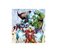 20 Serviettes en papier Avengers 33 x 33 cm - Multicolore