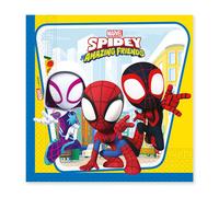 Procos Spidey & ses super amis 20 serviettes | Spiderman