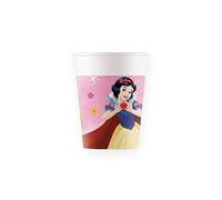 Procos - Verres en papier FSC Disney Princess Live Your Story (200 ml), 8 pièces, multicolore, 93848