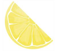 Procos - Zitrone - Serviettes en papier, paquet de 16 SG27435 (taille unique) (Jaune/Blanc)
