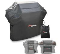 Procover - Housse Professionnelle pour Barbecue extérieur. Imperméable, très résistante et règlable. Protection idéale pour Votre Grill. Compatible Toutes Marques (147x112x61cm)