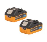 Procraft 2x 20/4 Turbo batterie 20 V 4,0 Ah / 4000 mAh Li-ion avec indicateur de charge