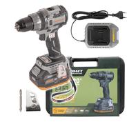 Procraft CD20A perceuse-visseuse sans fil 20 V 85 Nm + 1x batterie 4,0 Ah + chargeur + coffret