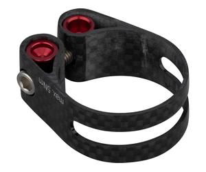 Procraft Collier de tige de selle en carbone PRC SPC1 noir 31.8 mm