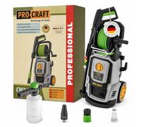 Procraft CW2.0/160 Nettoyeur haute pression à eau froide 2000 W 160 bar 7,5 l/min + accessoires - Température maximale de l'eau 40 °C