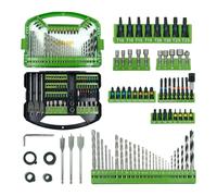 Procraft DBS-101 Jeu de 101 embouts et forets en acier S2 Phillips / Pozidriv / Torx / Hex / Fente / Carré