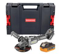 Procraft Industrial AG125Bbb Meuleuse d'angle sans fil 20 V 125 mm Brushless + 1x batterie 4,0 Ah + boîte à outils RHINO - sans chargeur