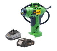Procraft LK20 Compresseur sur batterie 20 V 11 bar + 1x batterie 2,0 Ah + chargeur