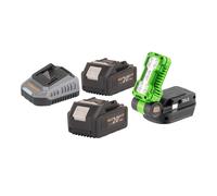 Procraft LL20bb Projecteur LED sans fil 20 V 500 lm + 2x batterie 4,0 Ah + chargeur