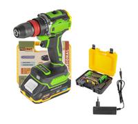 Procraft PA18PRO DFR-1B-C Perceuse-visseuse sans fil 20 V 30 Nm Brushless + 1x batterie 2,0 Ah + chargeur + coffret