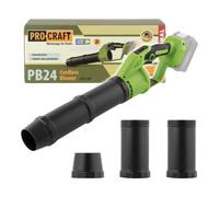 Procraft PB24b Souffleur de feuilles sans fil 20 V Brushless Solo - sans batterie, sans chargeur
