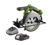 Procraft PCA32-BB Scie circulaire portative sans fil 20 V 165 mm Brushless + 1x batterie 2,0 Ah + chargeur