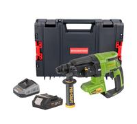 Procraft PHA40bb Marteau perforateur sans fil 20 V 2,6 J SDS plus Brushless + 1x batterie 2,0 Ah + chargeur + boîte à outils RHINO