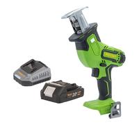 Procraft PSS30bb Scie sabre sans fil 20 V Brushless + 1x batterie 2,0 Ah + chargeur