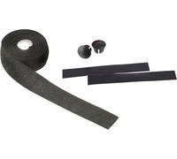 Procraft Ruban de guidon en liège uni noir universal