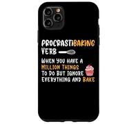 Procrastibaking Verbe Million Things Ignore Coque pour iPhone 11 Pro Max