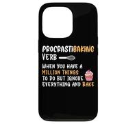 Procrastibaking Verbe Million Things Ignore Coque pour iPhone 13 Pro