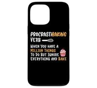 Procrastibaking Verbe Million Things Ignore Coque pour iPhone 13 Pro Max
