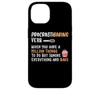 Procrastibaking Verbe Million Things Ignore Coque pour iPhone 14