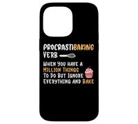 Procrastibaking Verbe Million Things Ignore Coque pour iPhone 14 Pro Max