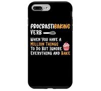 Procrastibaking Verbe Million Things Ignore Coque pour iPhone 7 Plus/8 Plus