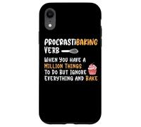 Procrastibaking Verbe Million Things Ignore Coque pour iPhone XR