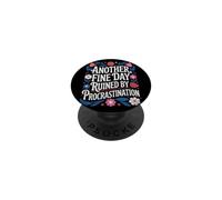 Procrastinateur procrastiner procrastiner Overthink PopSockets PopGrip Adhésif