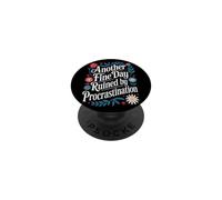 Procrastinateur procrastiner procrastiner Overthink PopSockets PopGrip Adhésif