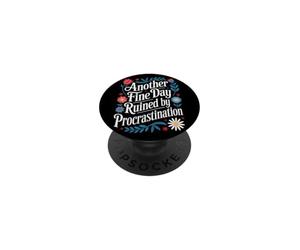 Procrastinateur procrastiner procrastiner Overthink PopSockets PopGrip Adhésif