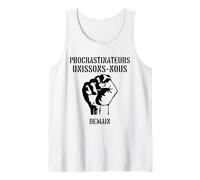 Procrastinateurs Unissons-Nous Demain Phrase Sarcastique Débardeur