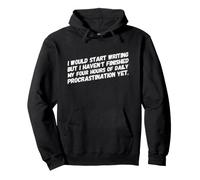 Procrastination de l'auteur Sweat à Capuche
