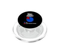 Procrastination Vais-Je étudier Aujourd'hui? Oui Diagramme à secteurs sarcastiques PopSockets PopGrip pour MagSafe