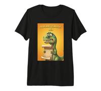 Procrastisaurus Rex Humour Drôle Procrastination Witty Art T-Shirt Haut de Gamme