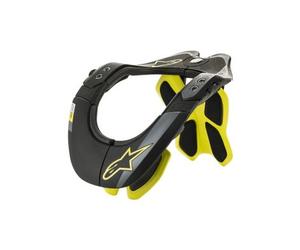 Proctection cervicales alpinestars bns tech 2 noir jaune fluo