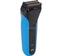 Braun Rasoir électrique Series 3 (310s) - Autonomie 30 min - Charge rapide 5 min - Bleu et noir