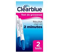 Procter & Gamble Test De Grossesse Clearblue Pratique Et Rapide, Fiable à Plus De 99 %, 2 Tests