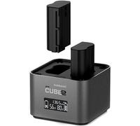- Procube 2 - Dslr Duo Charger - For Nikon - Eu/Uk/Usa Plug - Charger For En-El14, En-El15 And En-El25 Batteries - Built-In Usb Charging Ports & Aa Slots[Z387]