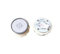 ProD1496V2 SM.04PB/A5 Interrupteur à bouton-poussoir pour ascenseur Utilisation pour les pièces de levage Ouvrir Fermer Porte en acier inoxydable Lumière bleue