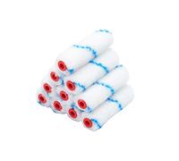 ProDec Advance 10 mini-rouleaux 100 mm résistants aux solvants, pour émulsion, peintures de sol, 2 composants, brillantes, satinées, primaires, sous-couches, sur murs, plafonds, bois, métal