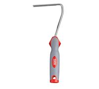 ProDec Advance ARFR003 Monture à poignée souple compatible avec tous les mini-rouleaux 100 mm, longueur 250 mm, barre chromée universelle 6 mm de diamètre pour emboîtage