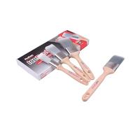 ProDec Advance Ice Fusion Trade Lot de 4 pinceaux synthétiques professionnels pour peinture avec émulsion, peintures brillantes et satinées sur murs, plafonds, bois et métal, contient 1, 3,8 cm, 5,1 x