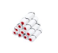 ProDec Advance Lot de 10 mini-rouleaux microfibre 100 mm poils moyens pour finition lisse avec émulsions et lasures sur murs intérieurs, plafonds et bois