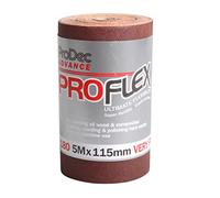 ProDec Advance Rouleau de 5 m de papier abrasif, oxyde d’aluminium