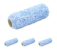ProDec Advance Rouleau professionnel 225 mm x 44 mm en polyamide tissé, ultra résistant, poils extra longs pour peinture de maçonnerie lisse et texturée sur murs extérieurs (Lot de 4)