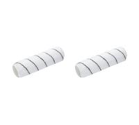 ProDec Advance Rouleau professionnel microfibre 225 mm x 38 mm, poils moyens, pour une finition lisse avec les émulsions sur les murs intérieurs et les plafonds (Lot de 2)